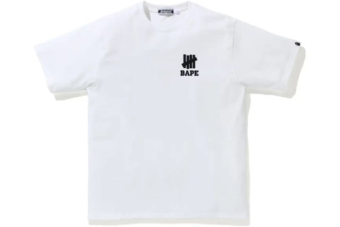 T-shirt BAPE x Undefeated Ape Head Blanc