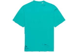 Balenciaga Caps Destroyed Flatground T-shirt Marine/Blanc Balenciaga