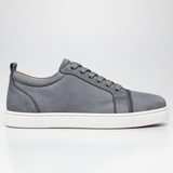 Christian Louboutin Louis Junior Gris – sneakers grises au style haut de gamme