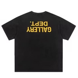 Détail logo noir Gallery Dept. Bold Black Logo T-shirt