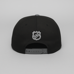 Casquette ajustée New Era 59FIFTY pour homme, couleur noir/gris, des Maple Leafs de Toronto