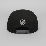 Casquette ajustée New Era 59FIFTY pour homme, couleur noir/gris, des Maple Leafs de Toronto