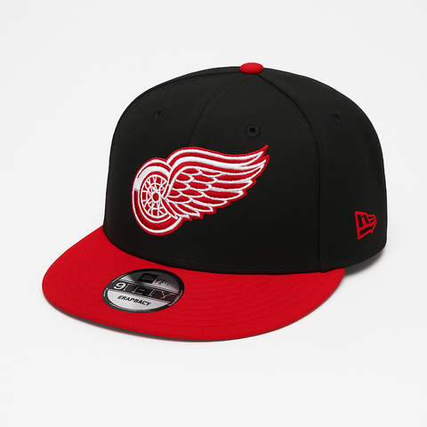 Casquette 9FORTY A-Frame Adjustable Detroit Red Wings NHL Noir/Rouge