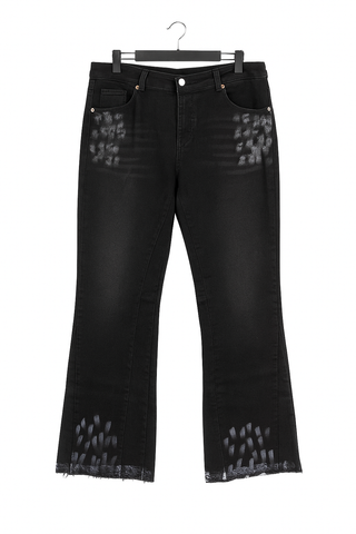 Jean Flare Painters Denim Black