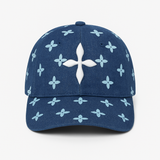 SMFK Casquette Denim Bleue Motif Monogram