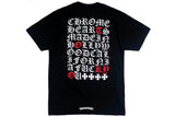 chrome hearts tokyo edition sanskrit print tee black face