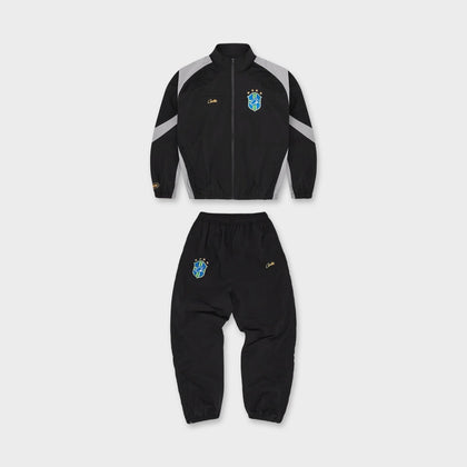 Corteiz Brasil Olympic Shuku Tracksuit Noir/Noir Corteiz