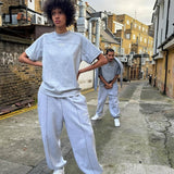 Corteiz HMP Panel Tee Grey – Coupe sur mannequin