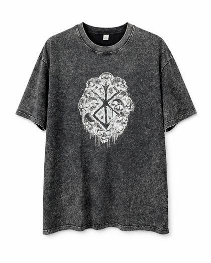Curse Mark Vintage Oversize Tee Sneaker6ix Shop