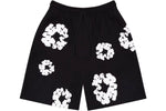 Denim Tears The Cotton Wreath Shorts Black