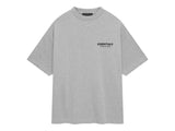 Fear of God Essentials Jersey Crewneck T-Shirt Light Heather Gray t-shirt gris clair