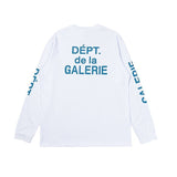 Gallery Dept. "French Collector" L/S Tee White/Blue Gallery Dept.