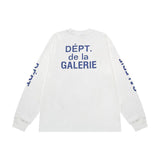 Gallery Dept. "French Collector" L/S Tee White/Blue Gallery Dept.