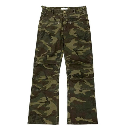 Ghostwood Camo Pants pantalon camouflage streetwear premium noir et vert