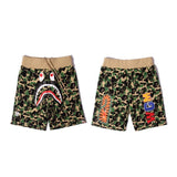 Short de survêtement BAPE ABC Shark Vert BAPE