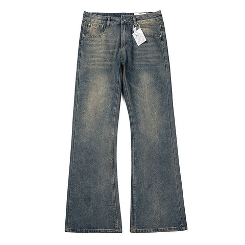 Balenciaga Jean Ample à Effet Délavé