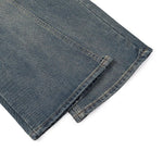 Balenciaga Jean Ample à Effet Délavé