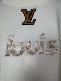 LV T-shirt Beige