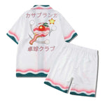 Ensemble chemise de plage hawaïen vintage décontracté