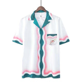 Ensemble chemise de plage hawaïen vintage décontracté