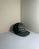 Chrome Hearts CH Hollywood Camo Black Trucker Cap