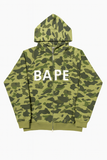 BAPE Color Camo Bape Swarovski Full Zip Hoodie Green BAPE