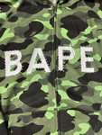 BAPE Color Camo Bape Swarovski Full Zip Hoodie Green