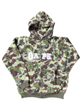 BAPE ABC Camo Bape Full Zip Hoodie 'Green'