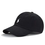 Polo Ralph Lauren Casquette De Baseball Noir vue de face