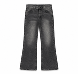 Washed Black Flare Jeans jean flare noir délavé