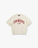 Represent Owners Club T-Shirt Buttercream vue de face