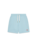 Casablanca Diamond Logo Patch Sweatshorts Light Blue vue principale