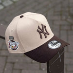New Era 9Forty A-frame Mlb New York Yankees World Series 1998 Two Tone / Grey Uv Snapback