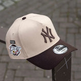 New Era 9Forty A-frame Mlb New York Yankees World Series 1998 Two Tone / Grey Uv Snapback