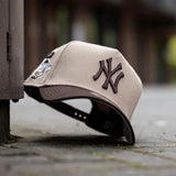 New Era 9Forty A-frame Mlb New York Yankees World Series 1998 Two Tone / Grey Uv Snapback