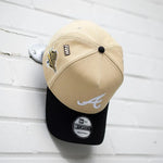 New Era 9Forty A-frame Mlb Atlanta Braves World Series 1995 Two Tone / Kelly Green UV Snapback