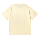 Rhude T-shirt Cigaro Vintage Jaune
