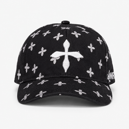 SMFK Casquette Denim Black Motif Monogram SMFK