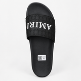 AMIRI MA Quad Pool Slides – sandales haut de gamme au style streetwear contemporain