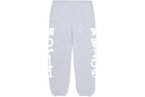 Pantalon de survêtement Sp5der Beluga gris chiné