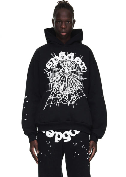 Sp5der OG Web Tracksuit Black Sp5der