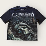 Godspeed Sunken Liberty 2 Tee (Black Wash) GODSPEED