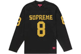 Supreme Affiliated L/S Football Top Noir Supreme
