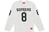 Supreme Affiliated L/S Football Top Blanc Supreme