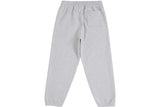 Pantalon de survêtement Supreme gris chiné porté style streetwear