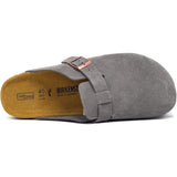 Birkenstock Boston SL Grey pour un style casual et streetwear premium