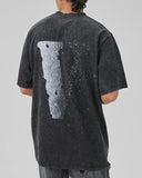 Vlone Diamond Tee Black porté homme streetwear