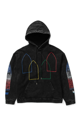 Who Decides War Intertwined Windows Hoodie 'Multicolor'