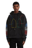 Who Decides War Intertwined Windows Hoodie 'Multicolor'