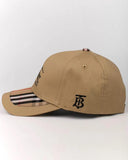 Burberry Baseball b Brown Cap Cotton Hat